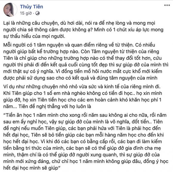 ca sĩ Thuỷ Tiên, công vinh, sao Việt
